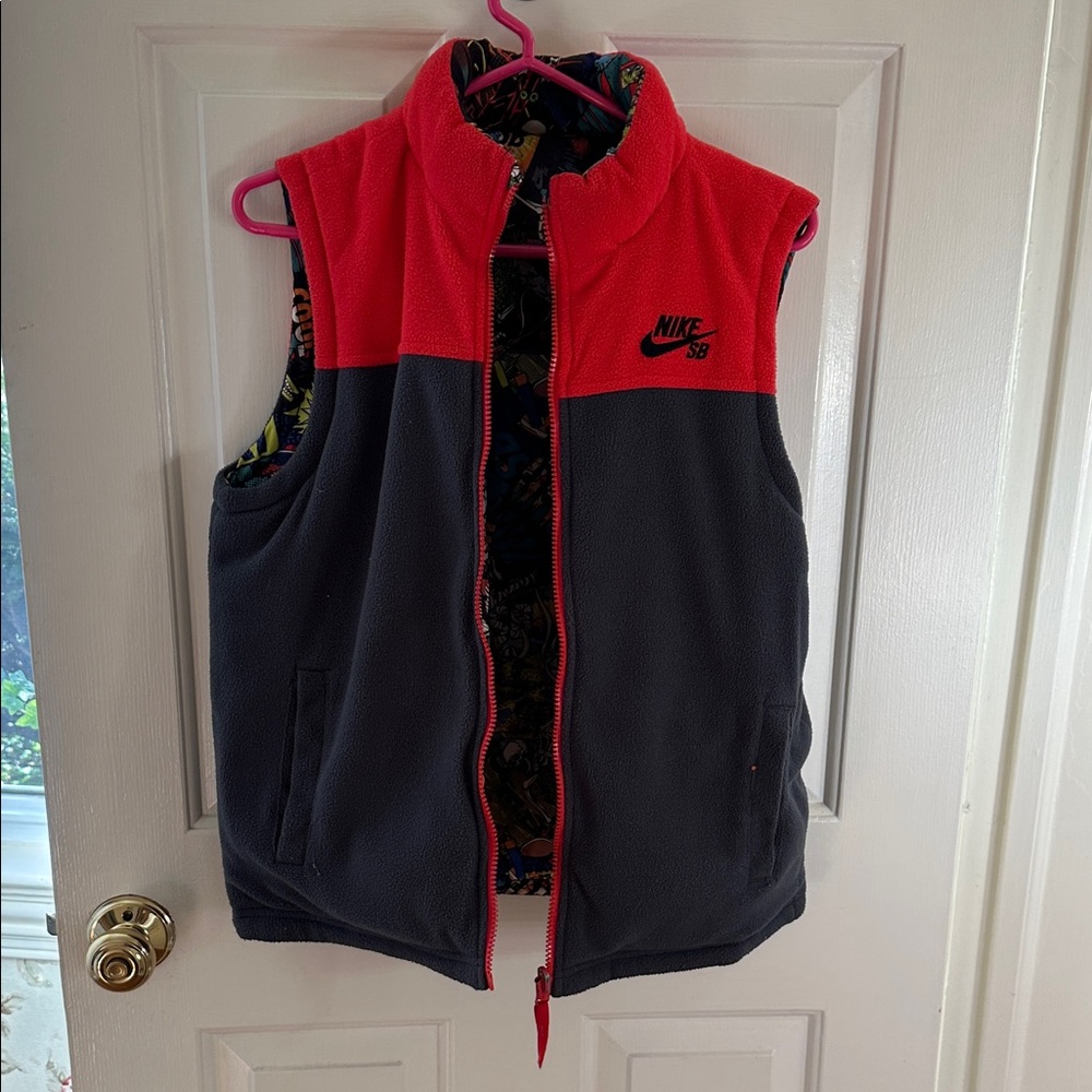 Nike Multicolor Graphic Kids Vest - Picture 3 of 5